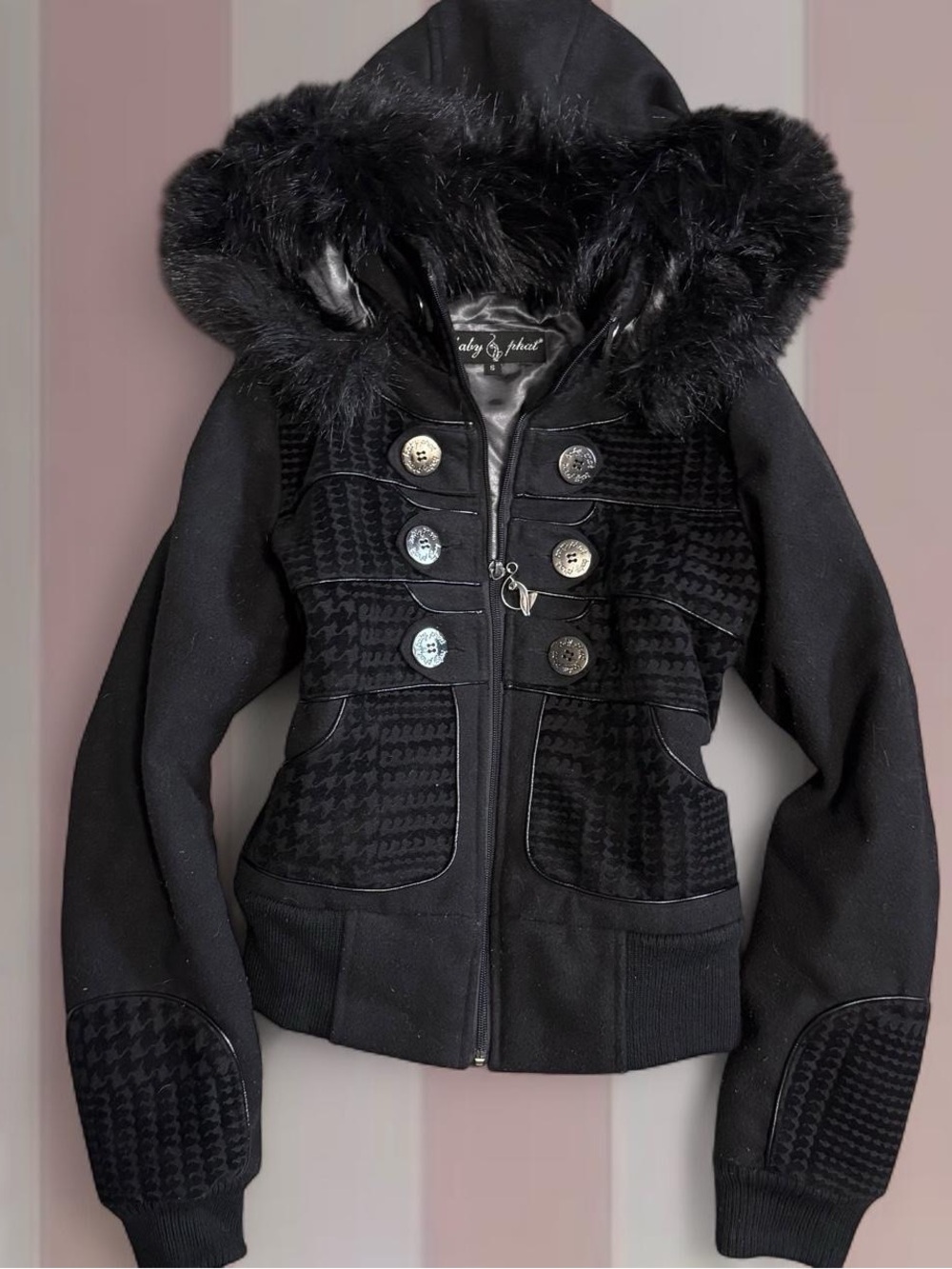 Baby Phat GRAIL Y2K Wool Winter Coat